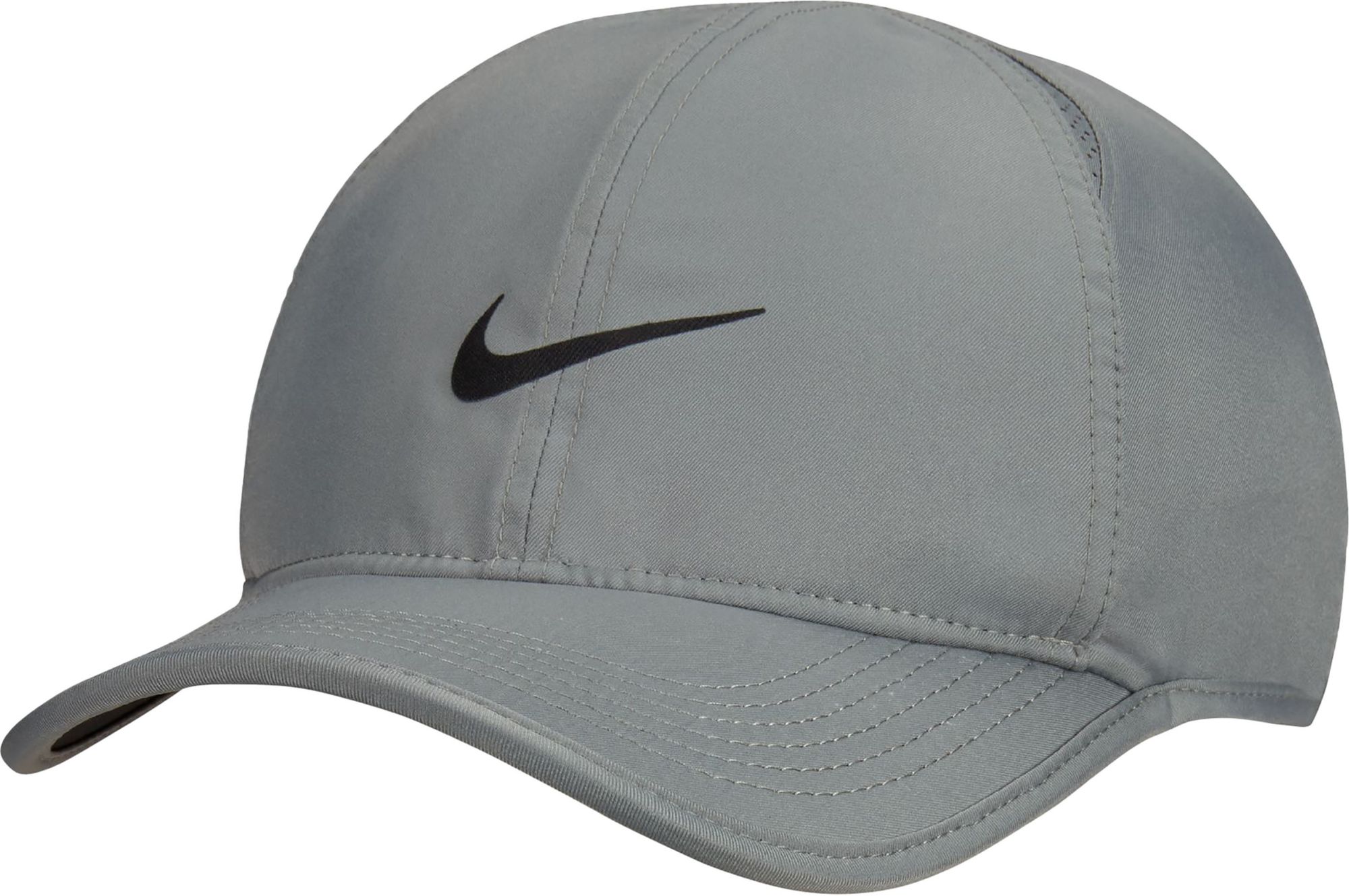 nike featherlight hat grey