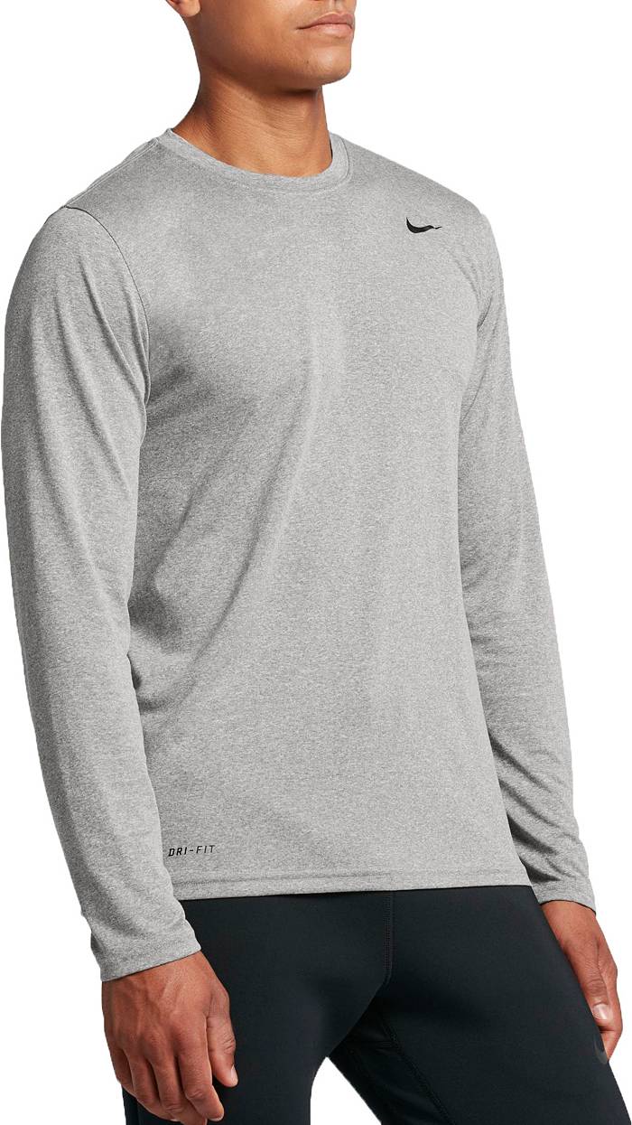 12ct. Custom Nike Men's Team Gold Legend Long-Sleeve Crew T-Shirt by Corporate Gear