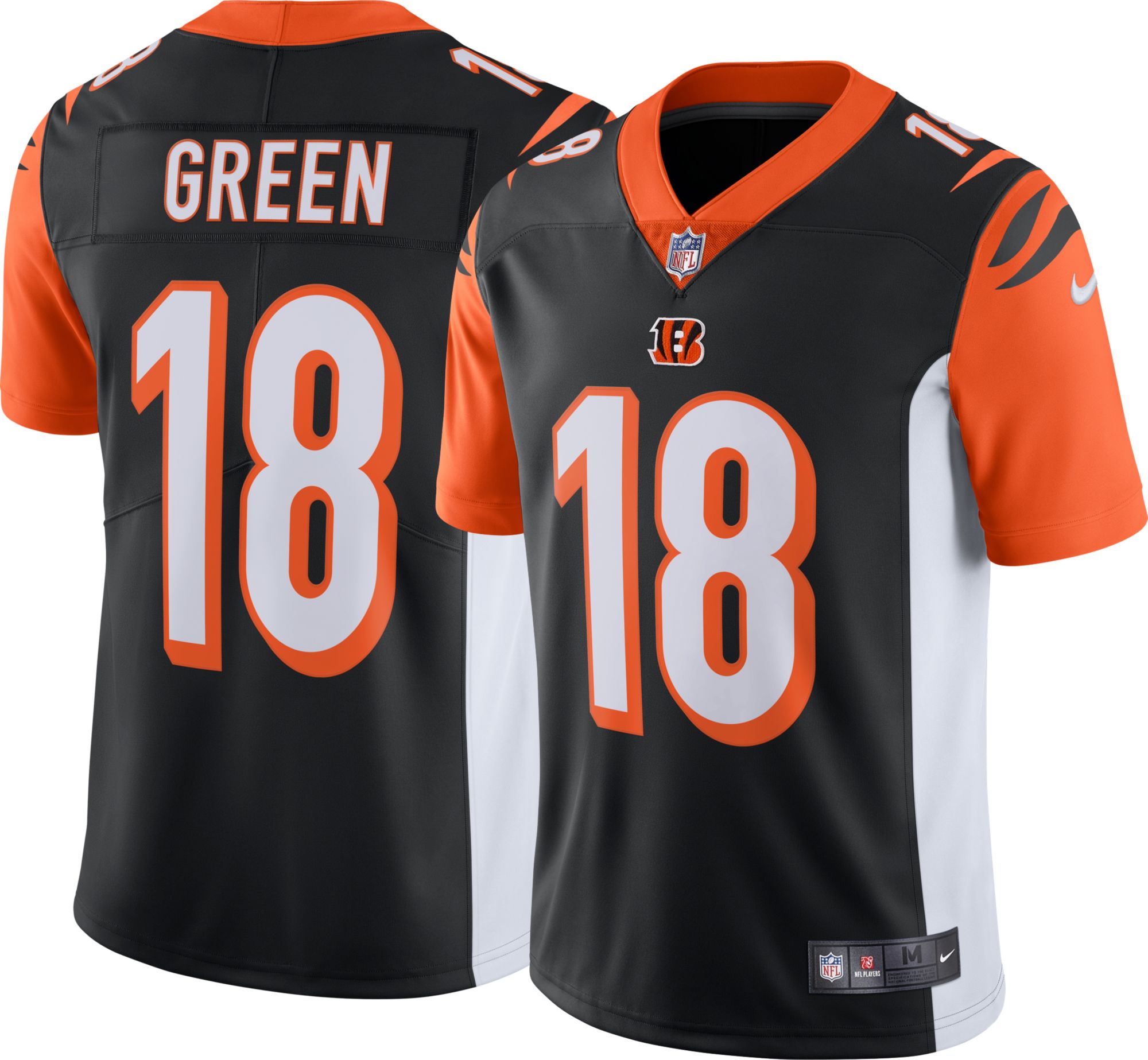 AJ Green Autographed Jersey - Cincinnati Bengals #18 Color Rush