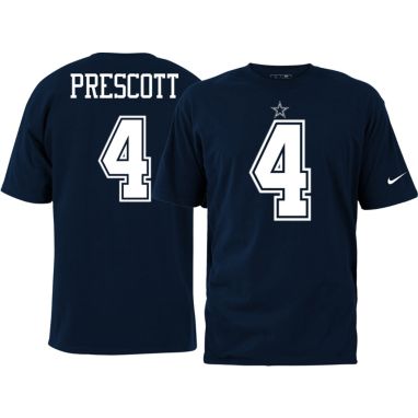 sorry, Nike Men's Dallas Cowboys Dak Prescott #4 Navy Pride T-Shirt is currently out of stock
