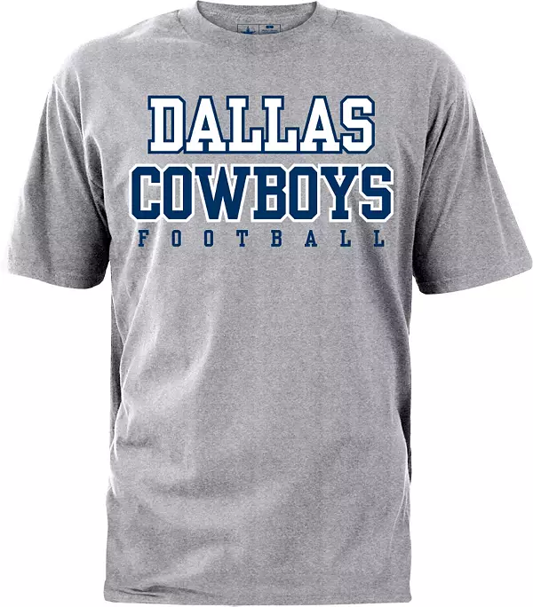  NFL Dallas Cowboys Mens Coaches Short Sleeve Tee, Charcoal  Gray, Large : Sports & Outdoors