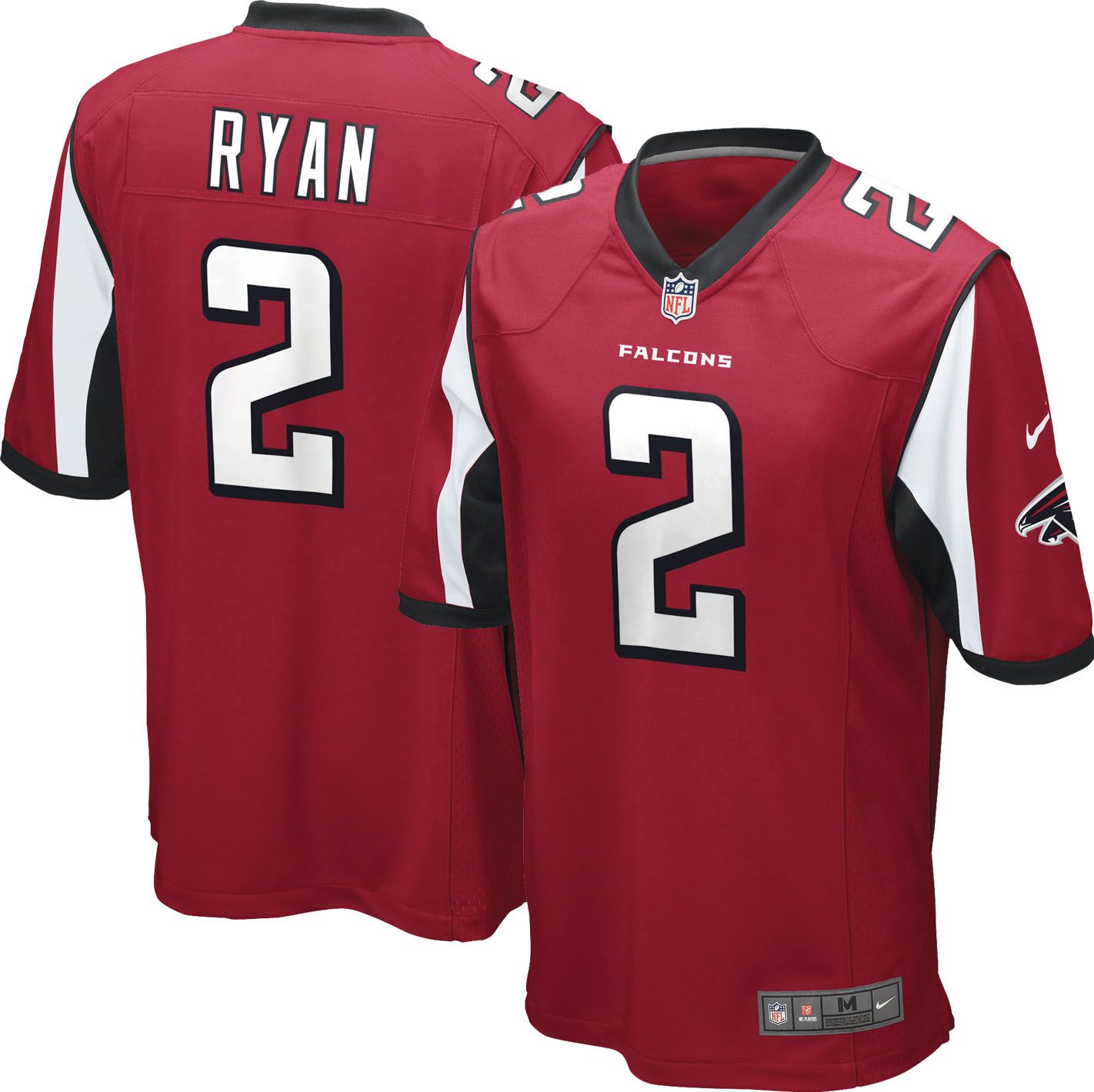 atlanta falcons home jersey color