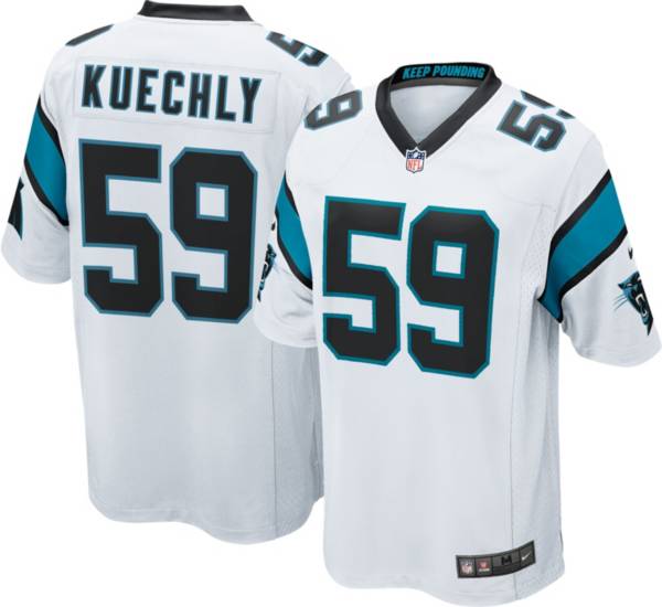 Nike Men's Carolina Panthers Luke Kuechly #59 White Game Jersey