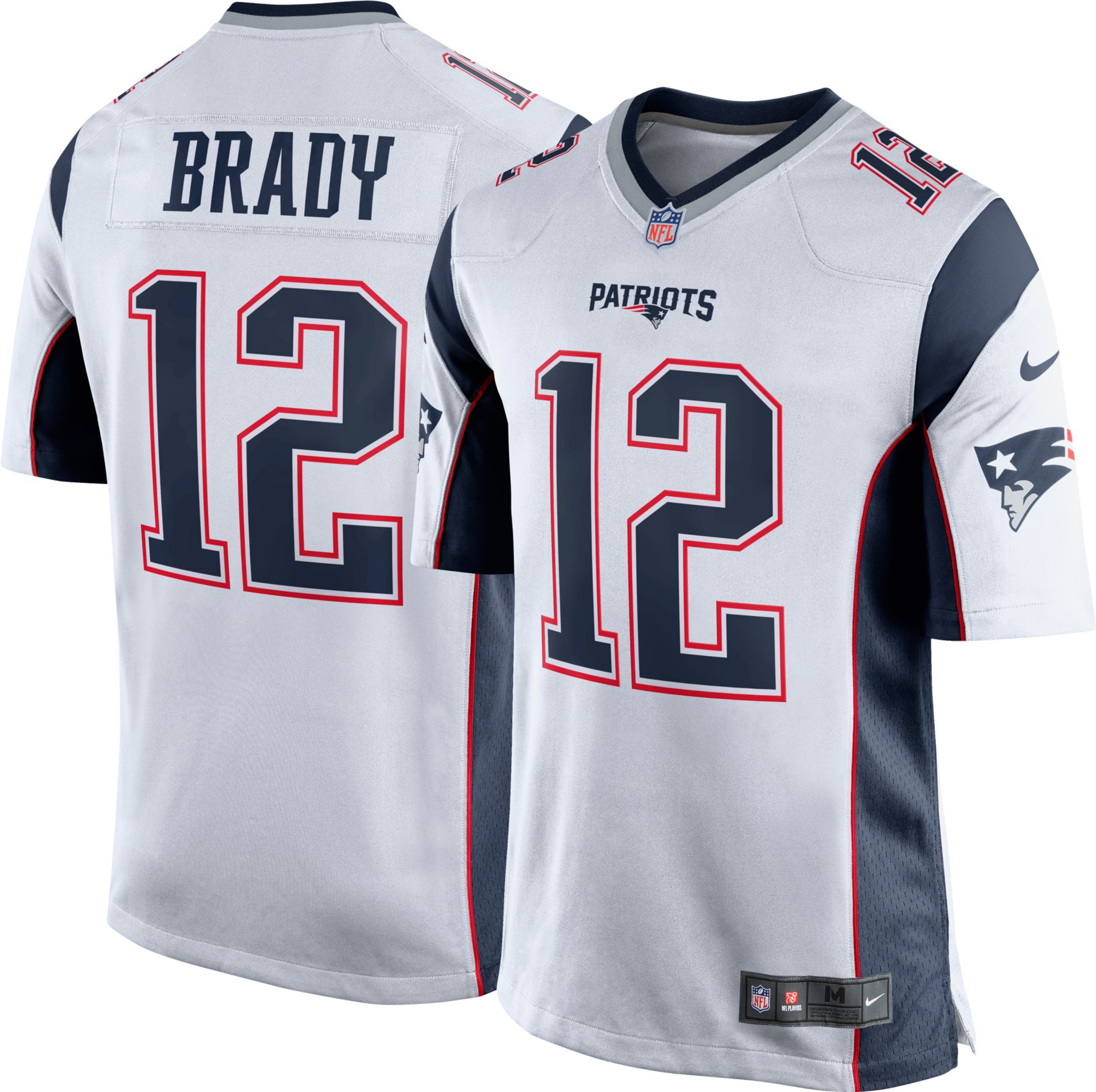 patriots home and away jerseys