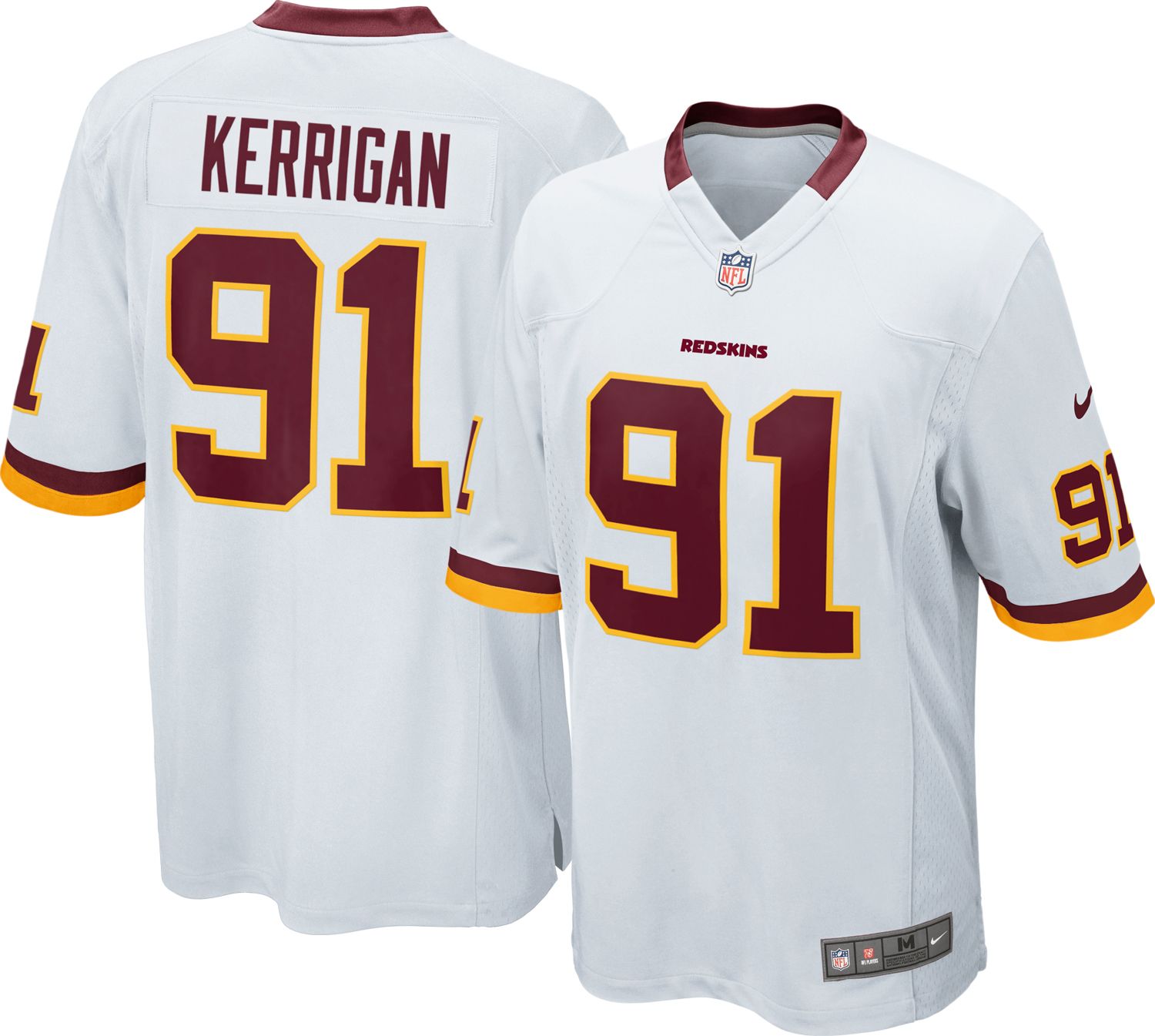 washington redskins away jersey