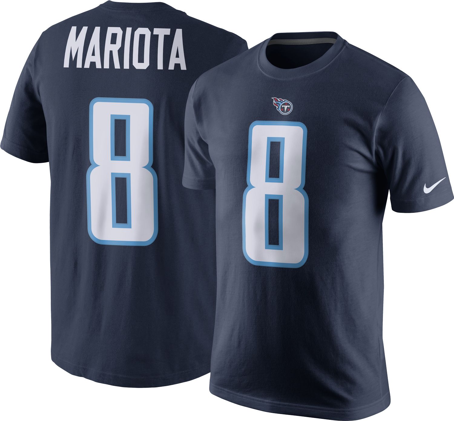 mariota titans t shirt