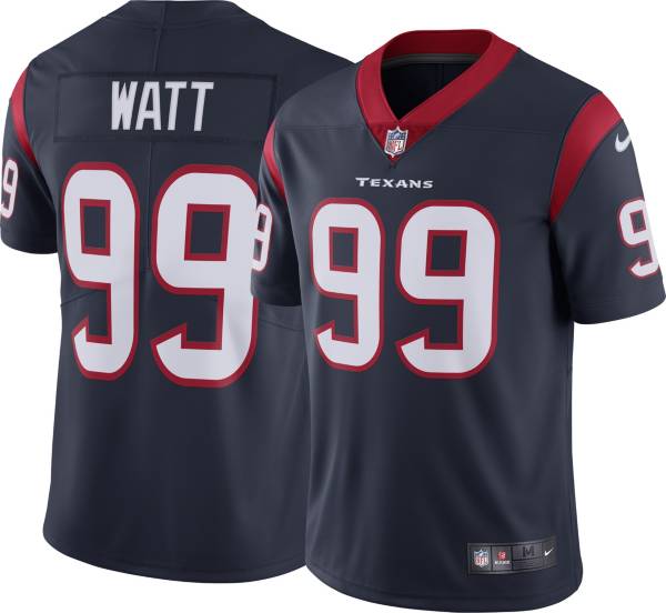 Nike Men's Houston Texans J.J. Watt #99 Navy Limited Jersey