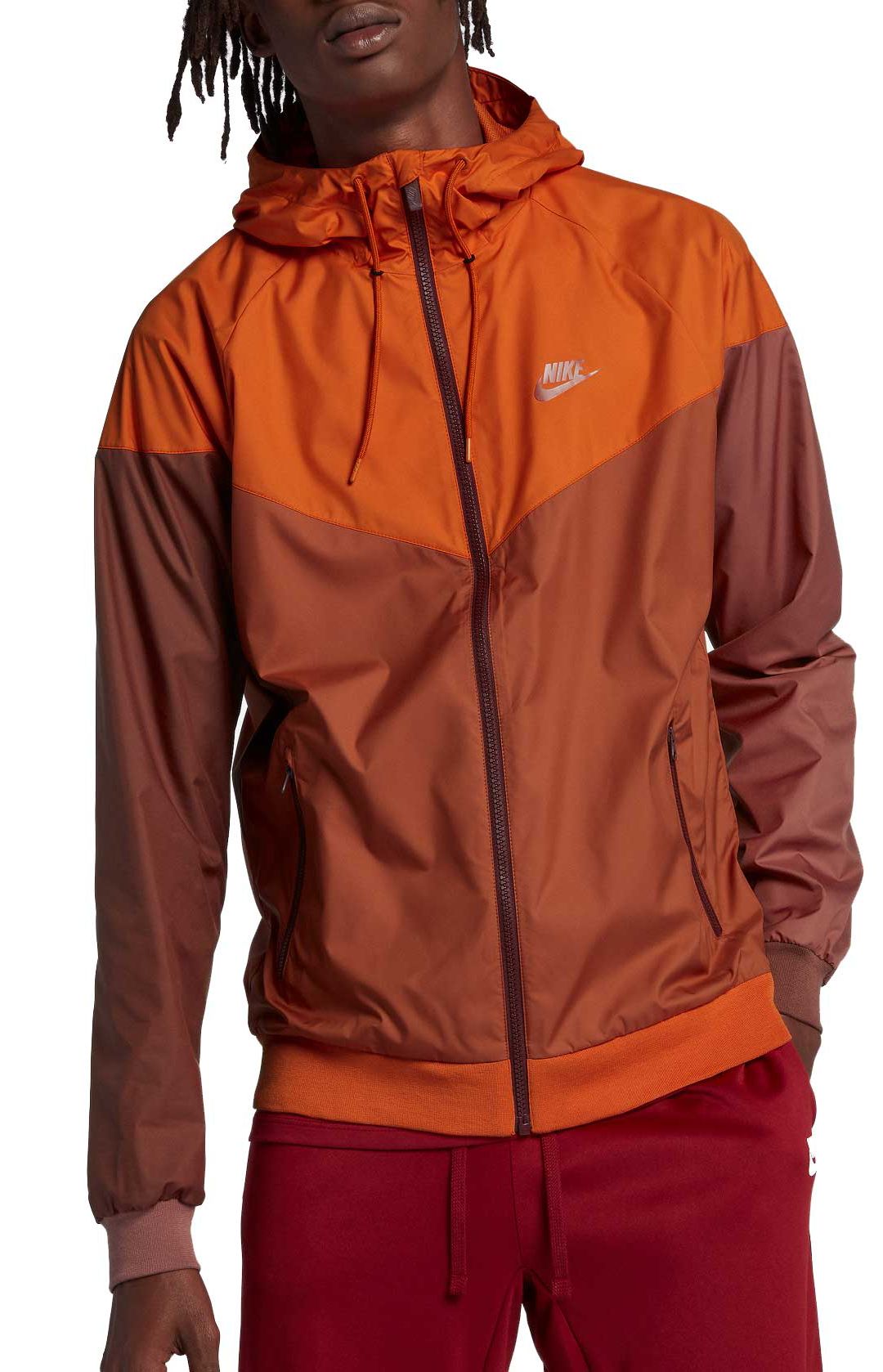 navy blue nike windbreaker mens