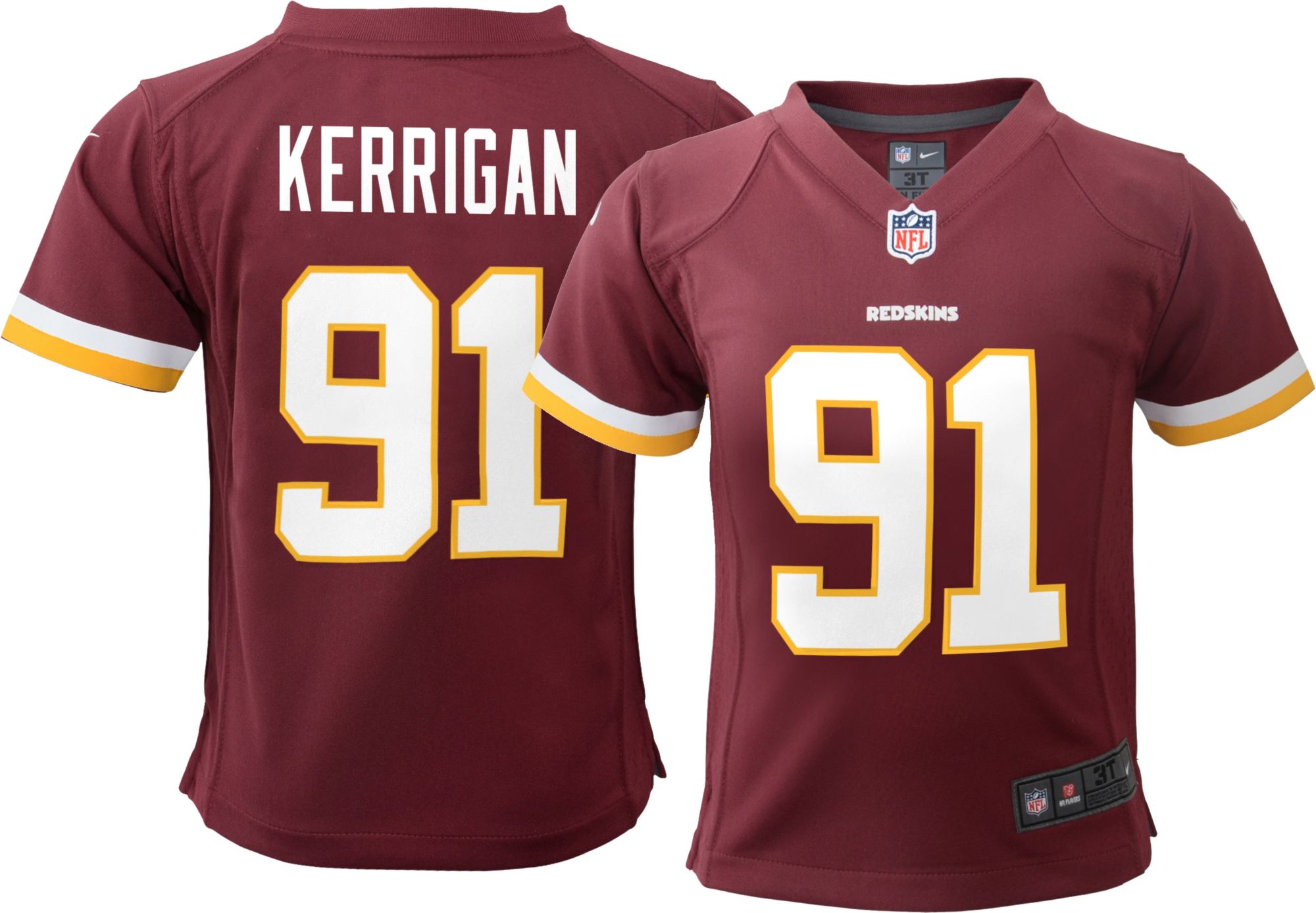 toddler redskins jersey