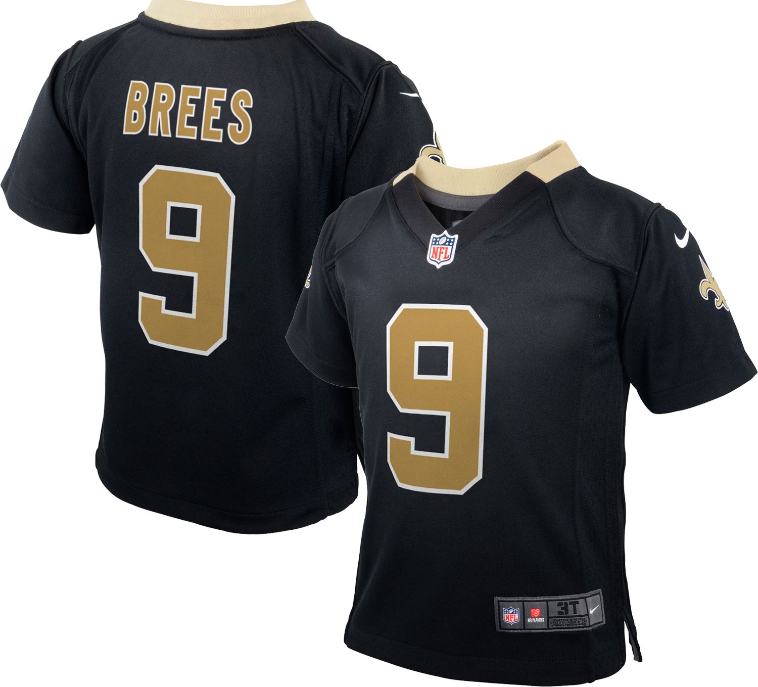 new orleans saints toddler jersey