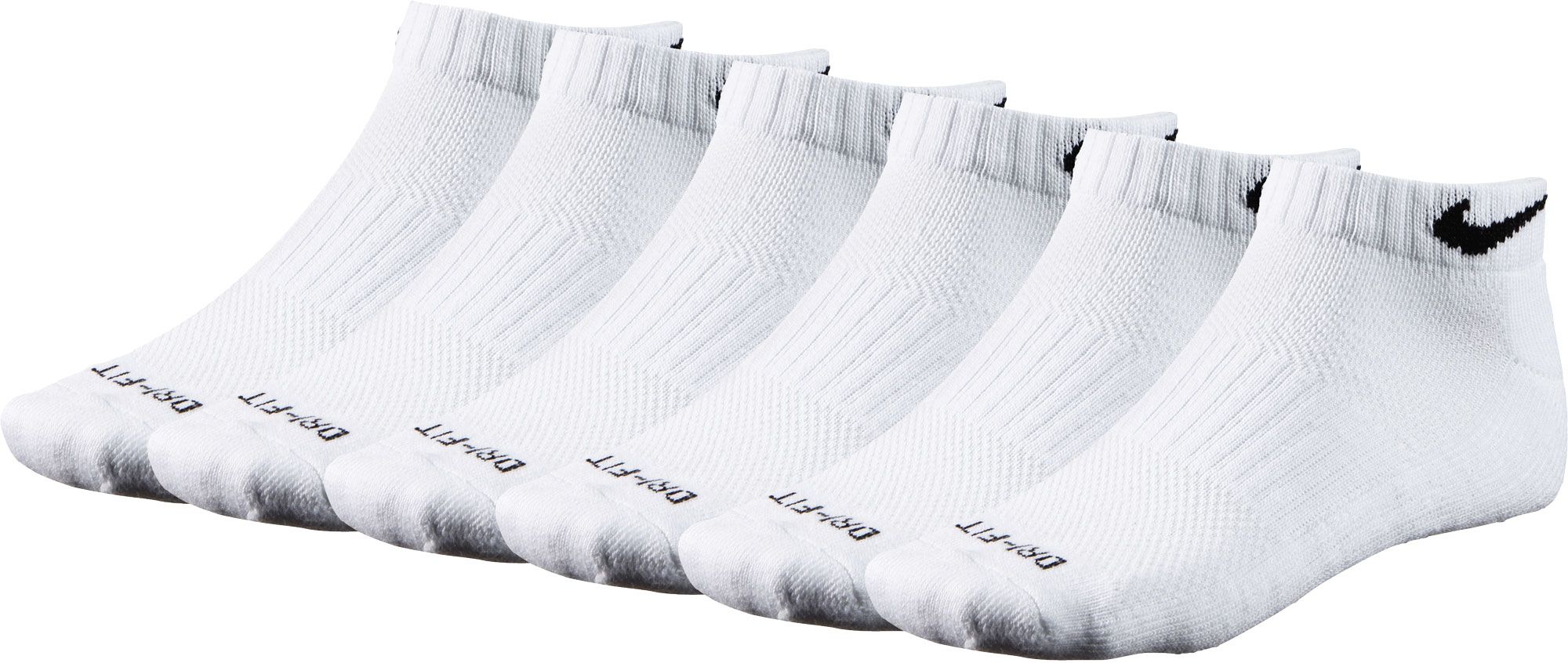 nike men's socks dri fit low cut 6 pack