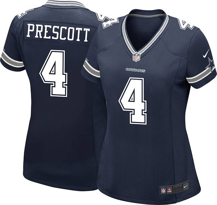 Dallas Cowboys Dak Prescott #4 Nike Game Jersey Medium Navy