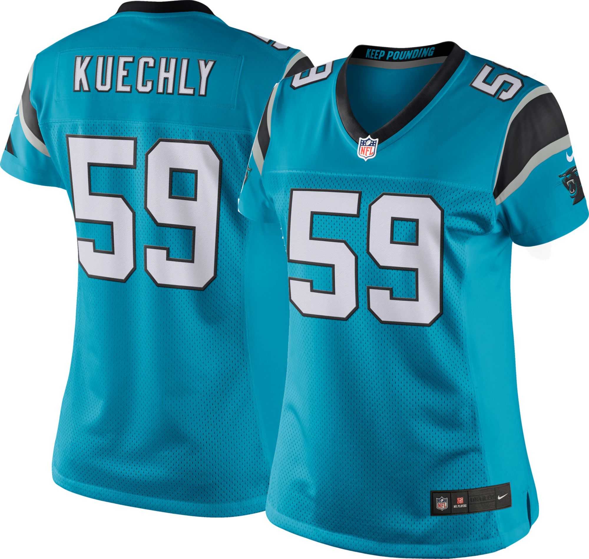 luke kuechly color rush jersey