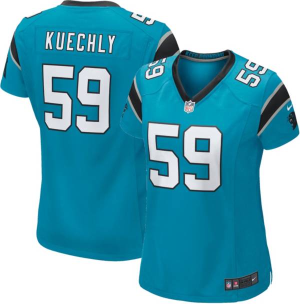 Men's Nike Luke Kuechly White Carolina Panthers Classic Limited Player  Jersey