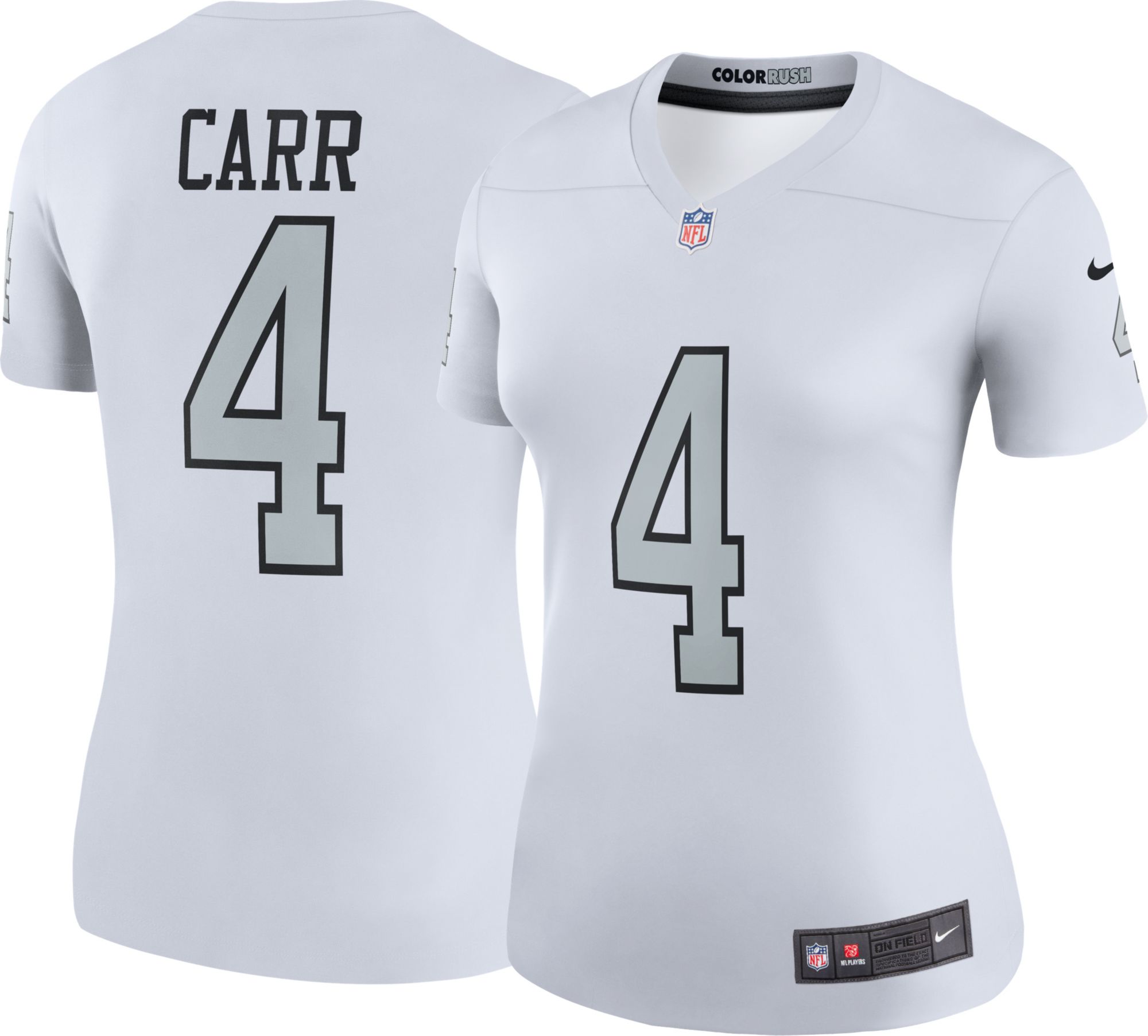 raiders jersey colors