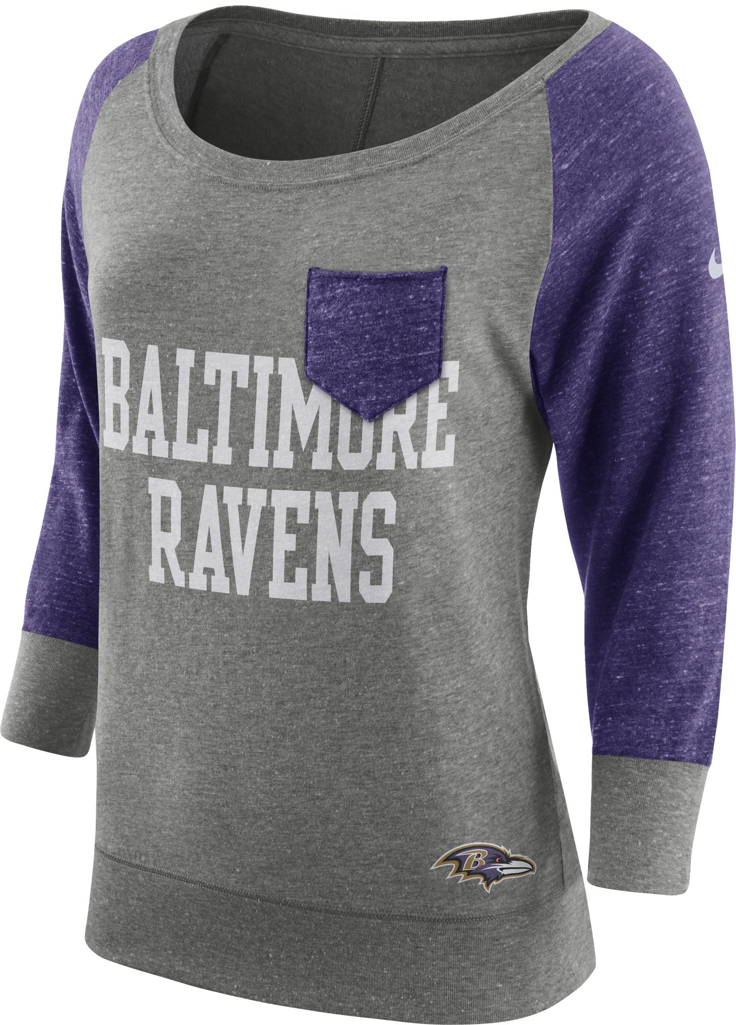 nike ravens long sleeve shirt