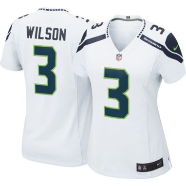 sorry, Nike Women's Seattle Seahawks Russell Wilson #3 White Game Jersey is currently out of stock