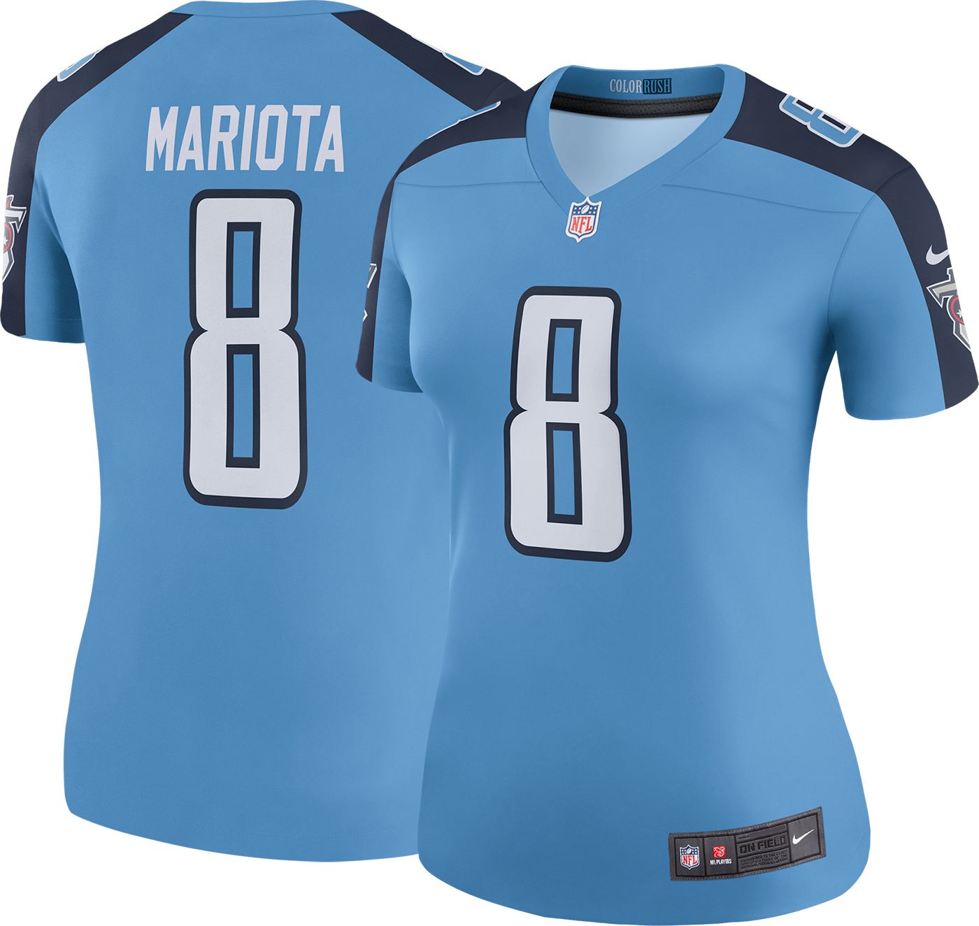 color rush jerseys titans