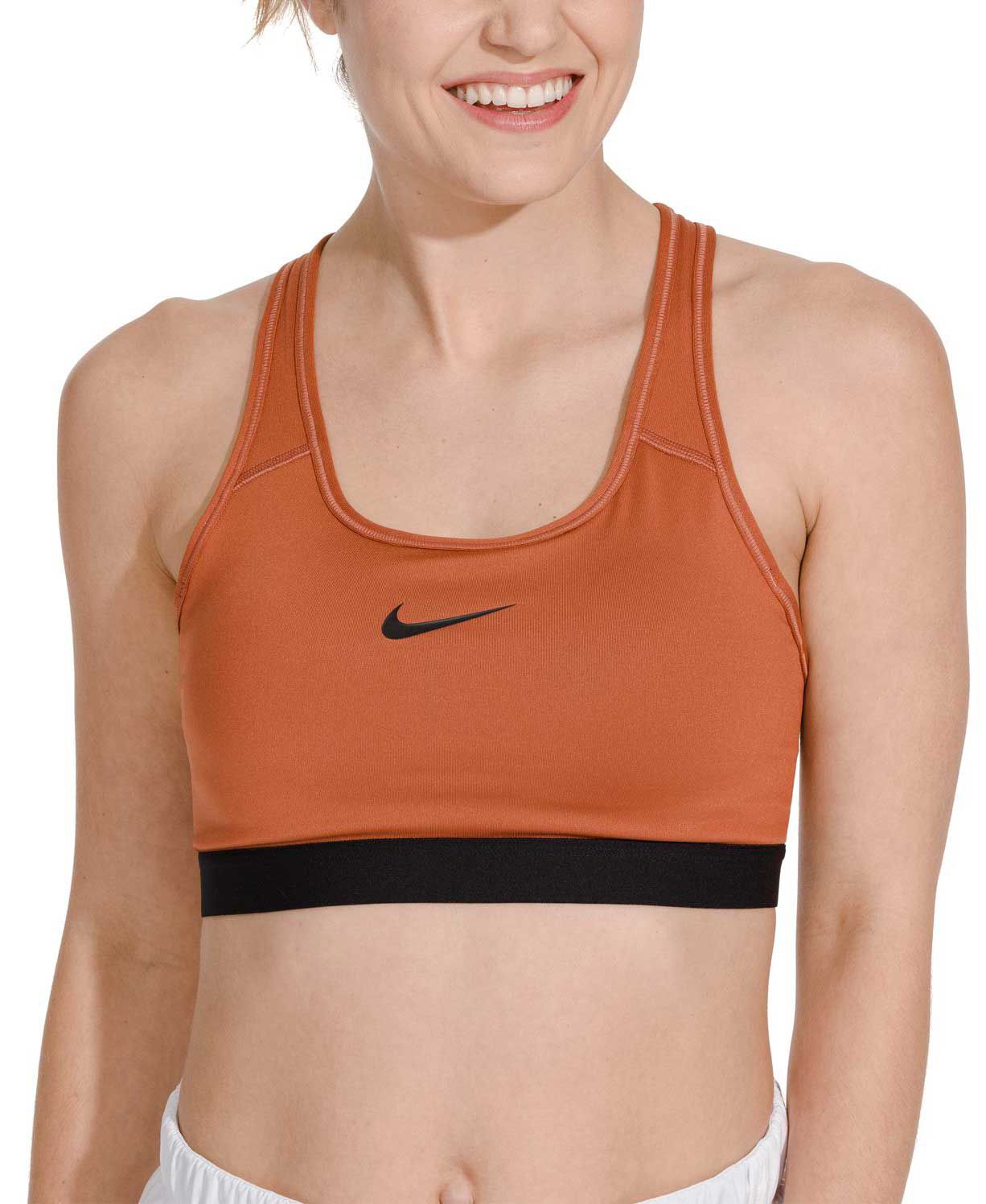 nike women's pro classic swoosh compression sports bra