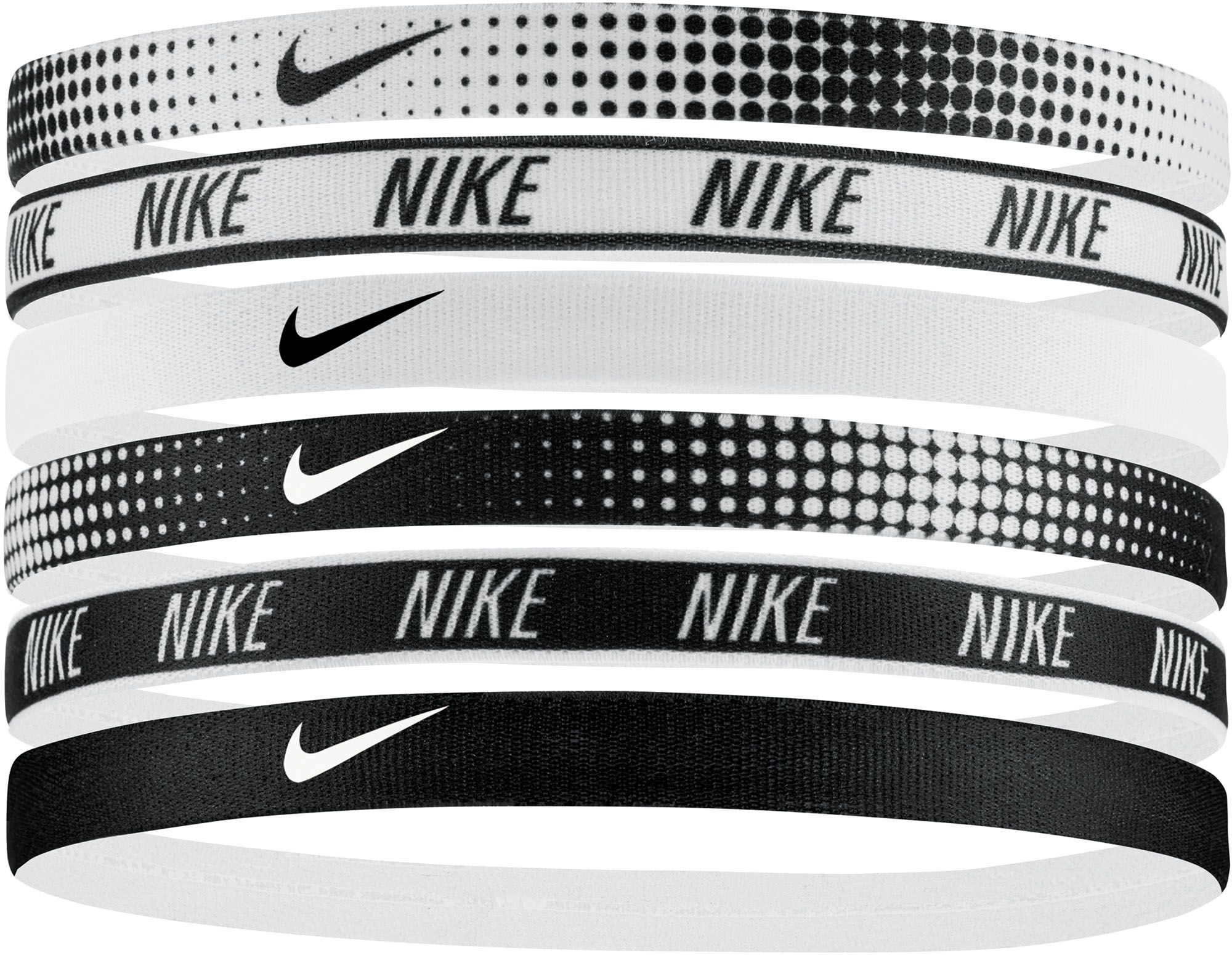 nike swoosh headband white