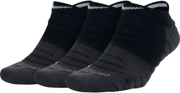 women's nike no show socks black