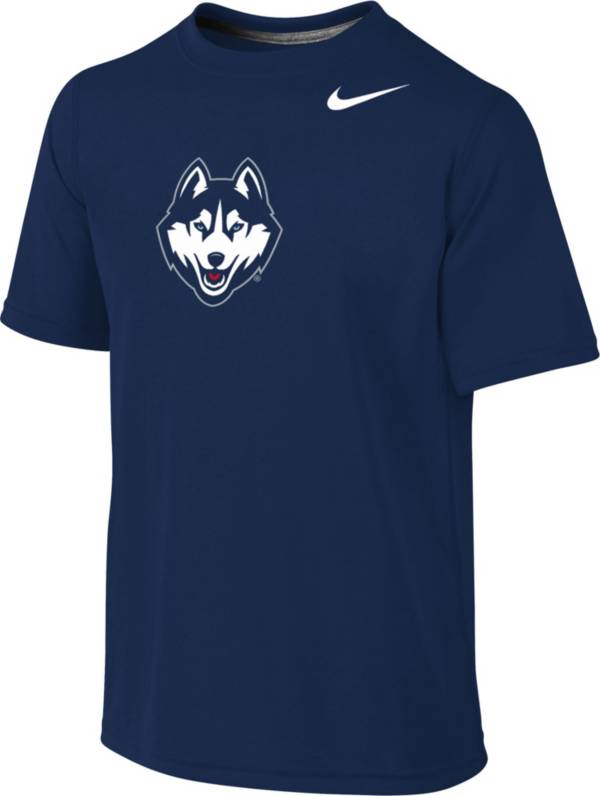Nike Youth UConn Huskies Blue Sideline Logo Legend T-Shirt product image