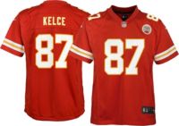 Limited Youth Travis Kelce Gold Jersey - #87 Football Kansas City