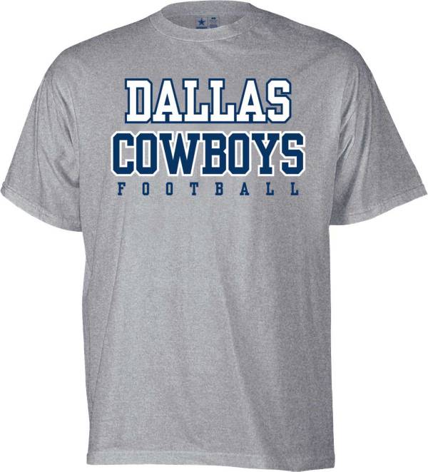 Dallas Cowboys Youth Practice Grey T-Shirt | Sporting Goods