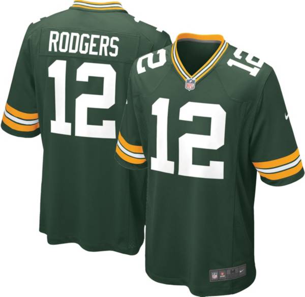 Nike Youth Green Bay Packers Aaron Rodgers #12 Green Game Jersey