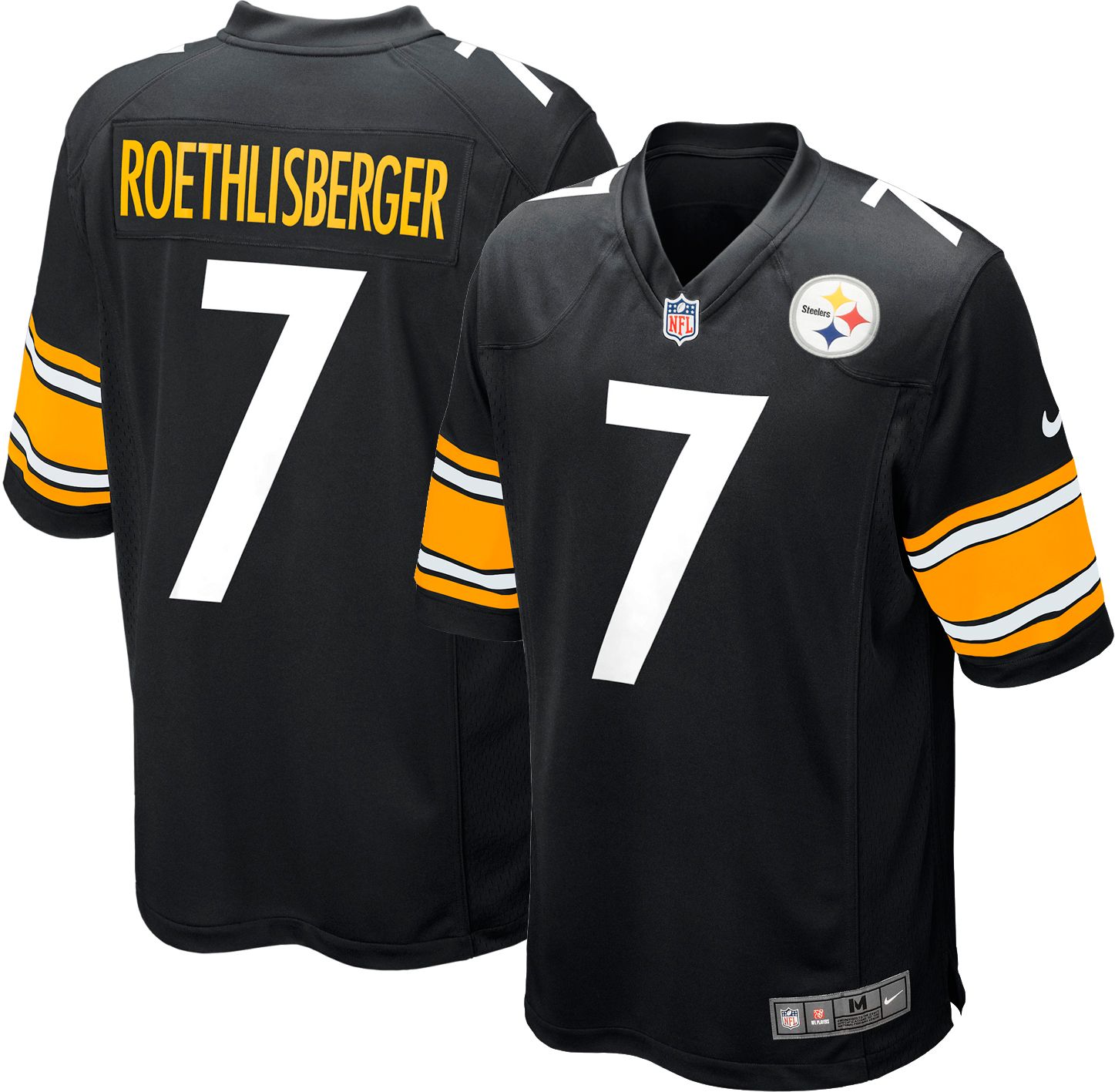 steelers black jersey