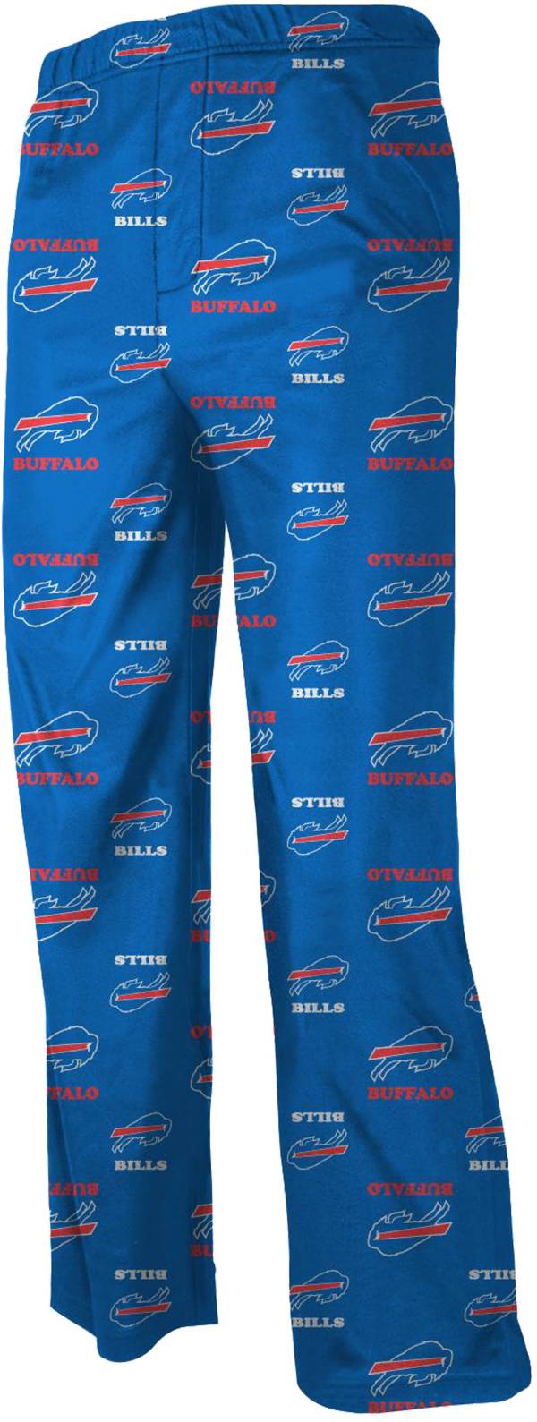 NFL Team Apparel Youth Buffalo Bills Team Print Royal Jersey Pants