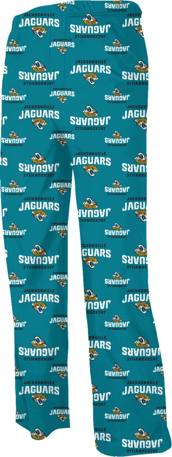 NFL Team Apparel Youth Jacksonville Jaguars Jersey Teal Print Pants product image