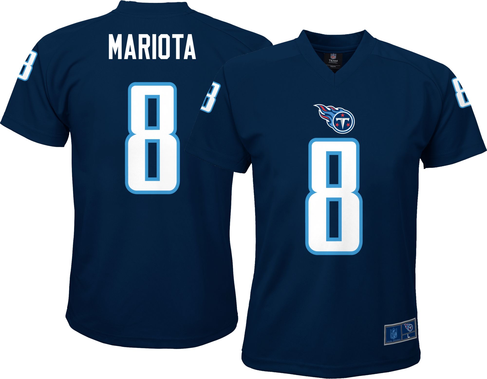 NFL Team Apparel Youth Tennessee Titans 