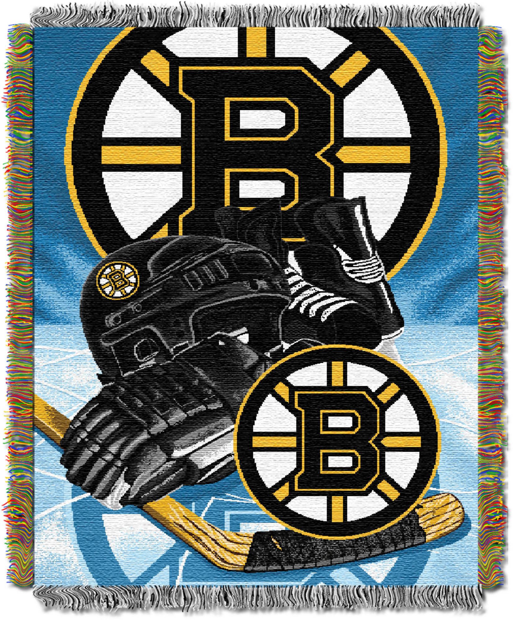 TheNorthwest Boston Bruins Vintage 48'' x 60'' Tapestry Throw Blanket