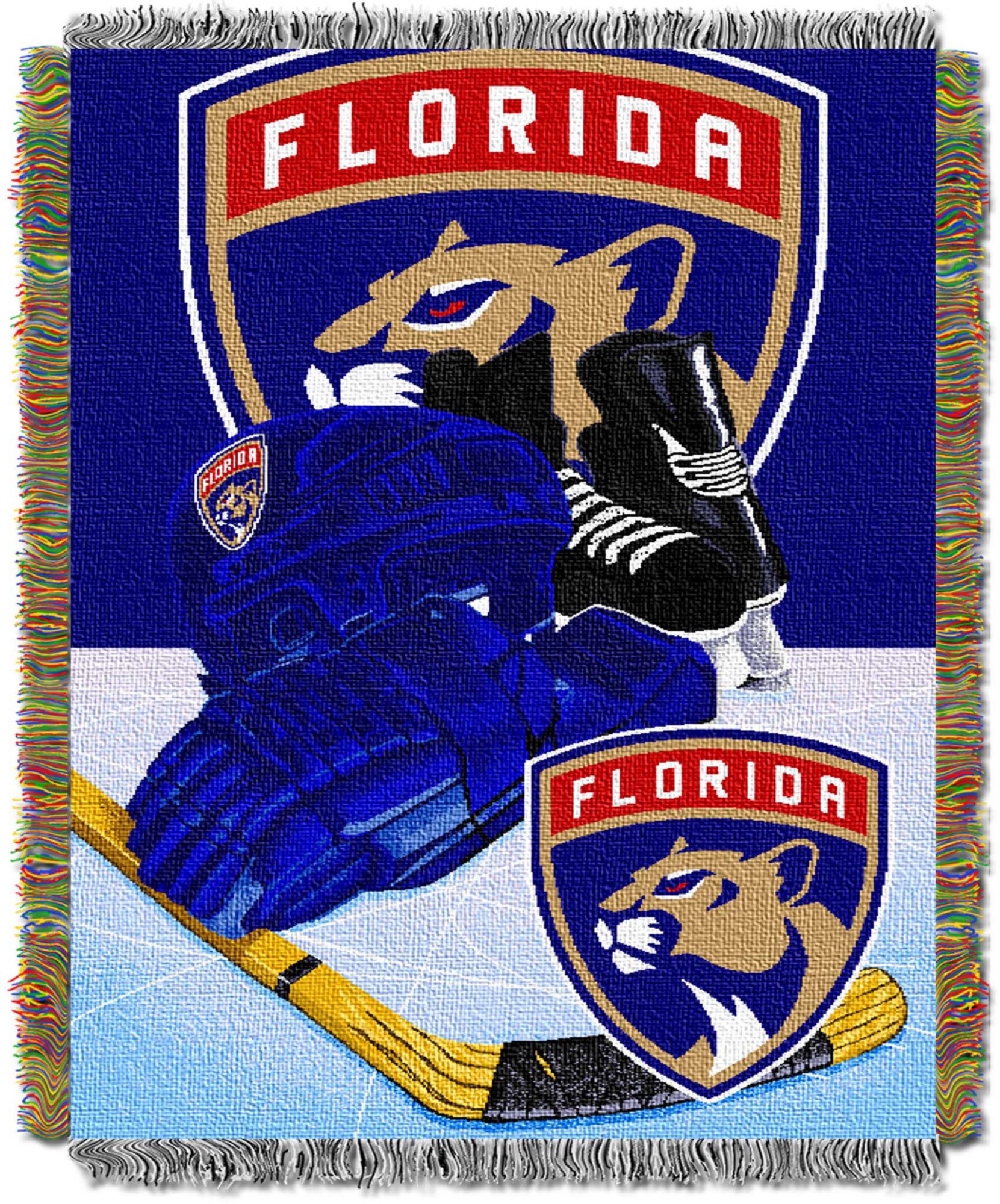 TheNorthwest Florida Panthers 48'' x 60'' Home Ice Advantage Tapestry Throw Blanket product image