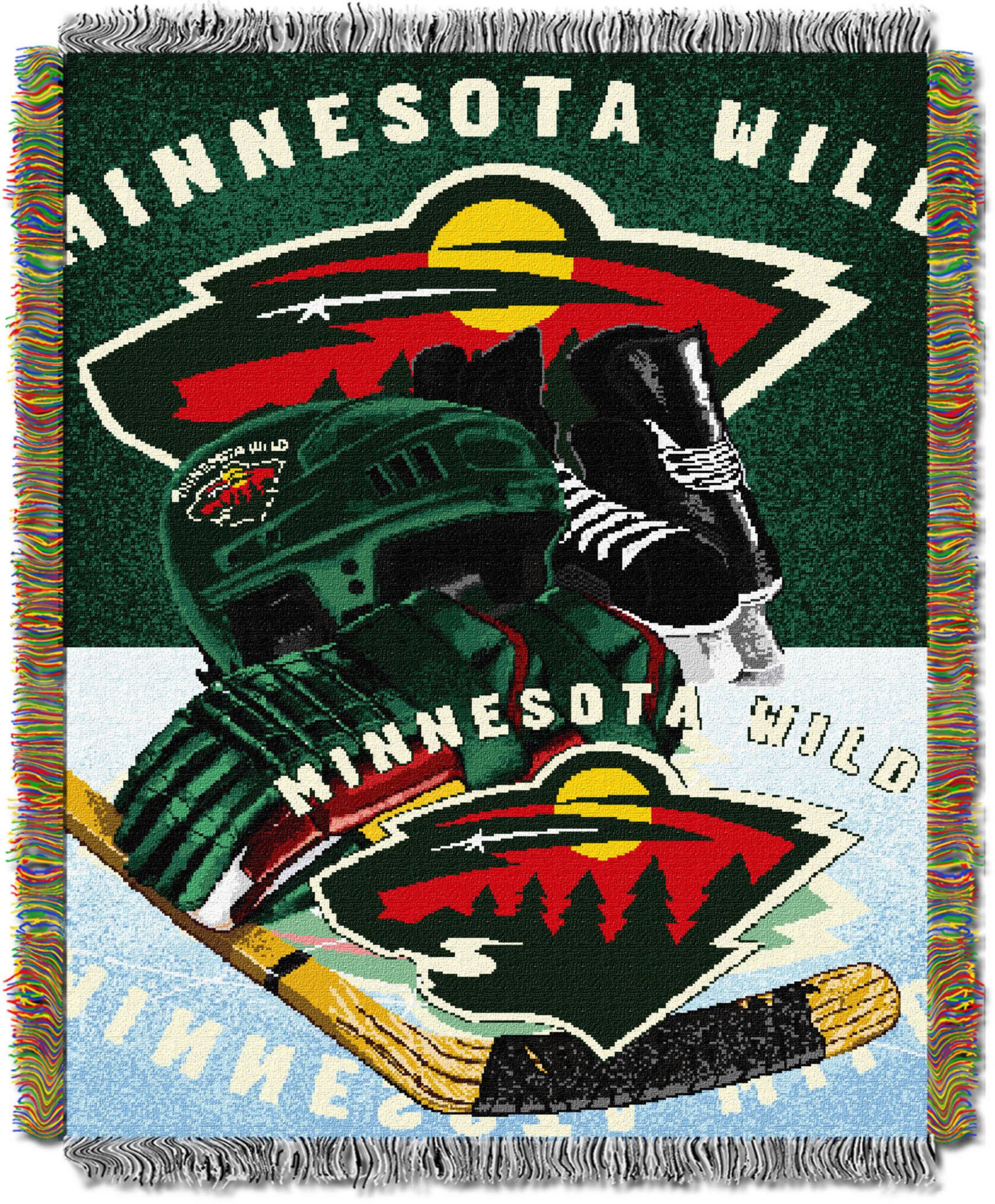 TheNorthwest Minnesota Wild 48'' x 60'' Home Ice Advantage Tapestry Throw Blanket