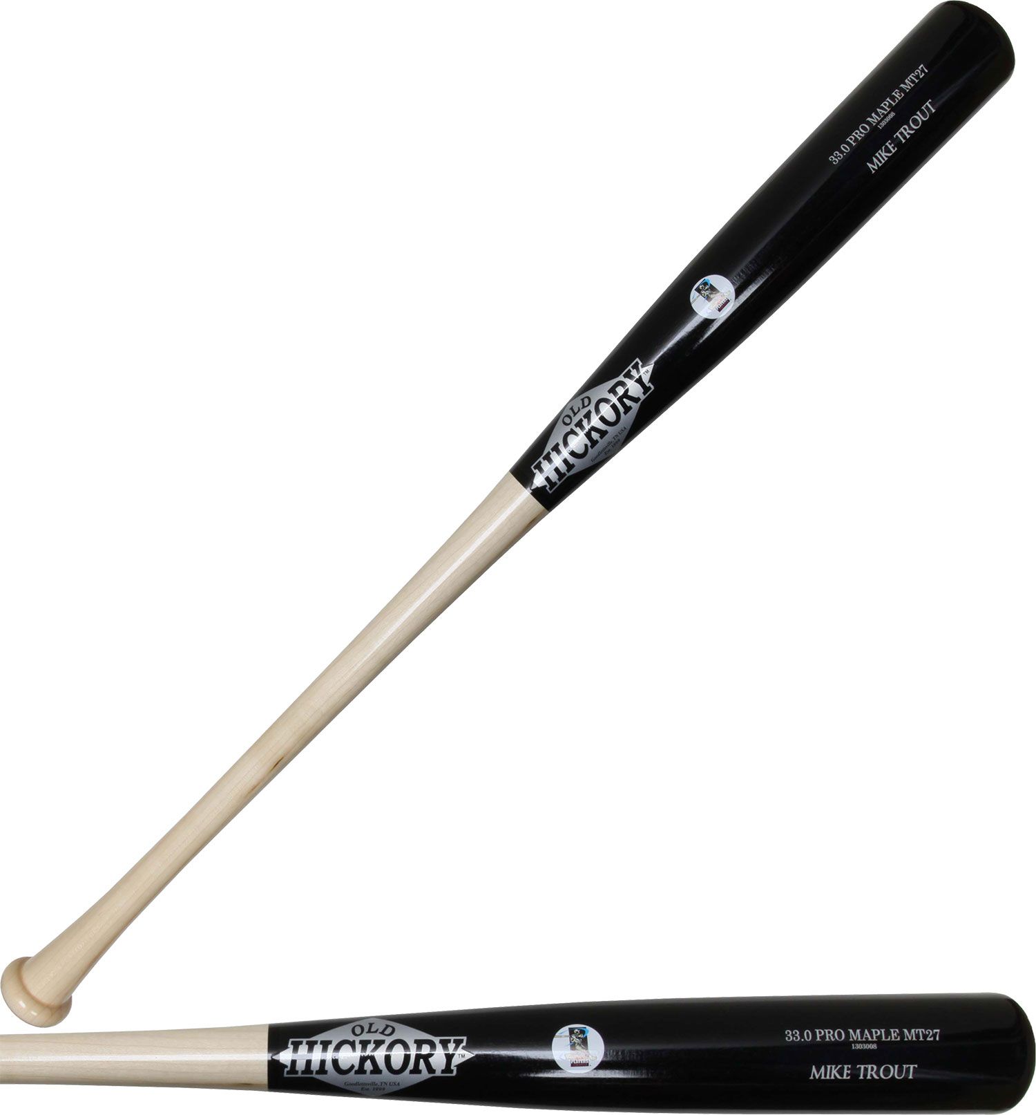 mike trout bat size