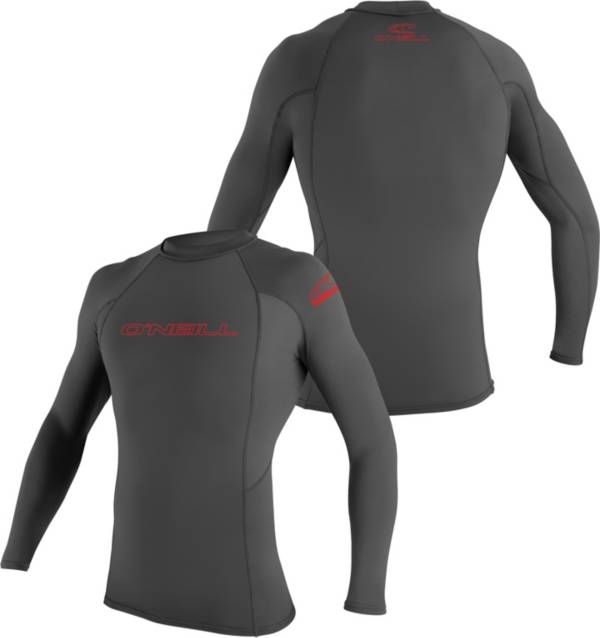 O'Neill Youth Basic Crew Skins Long Sleeve Rash Guard