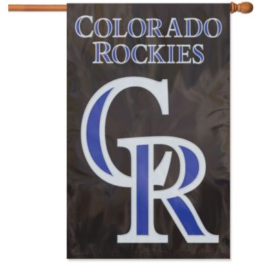 sorry, Party Animal Colorado Rockies Applique Banner Flag is currently out of stock