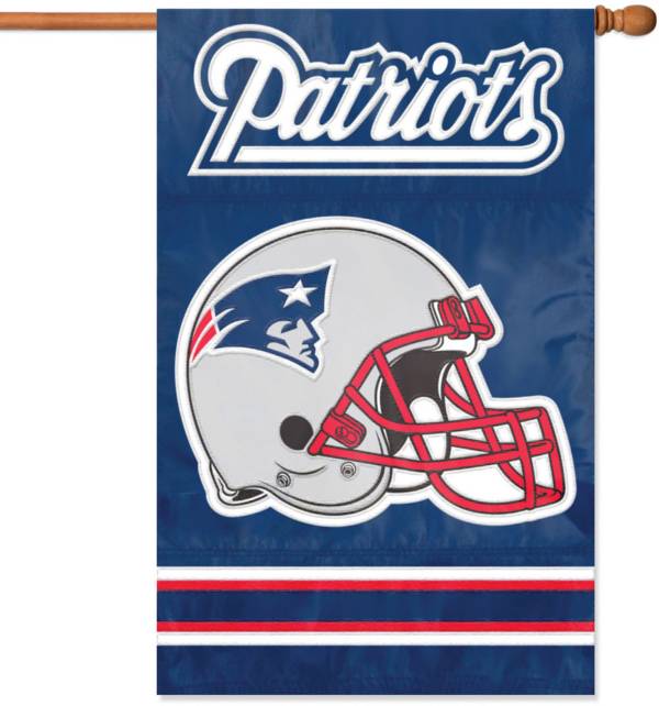 Party Animal New England Patriots Applique Banner Flag product image