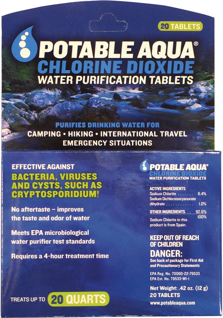 purification chlorine potable dioxide