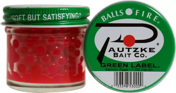 Atlas-Mike's Best Bite Salmon Fishing Bait Eggs Red 1oz