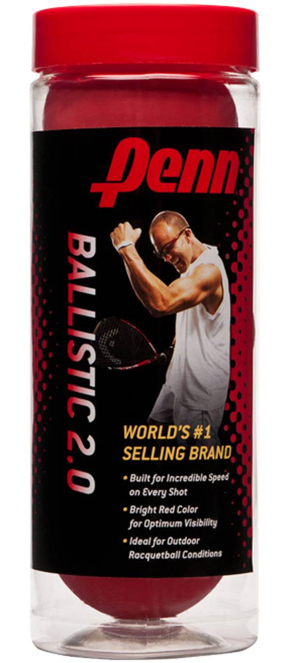 Penn Ballistic 2.0 Red Racquetballs Dick's Sporting Goods