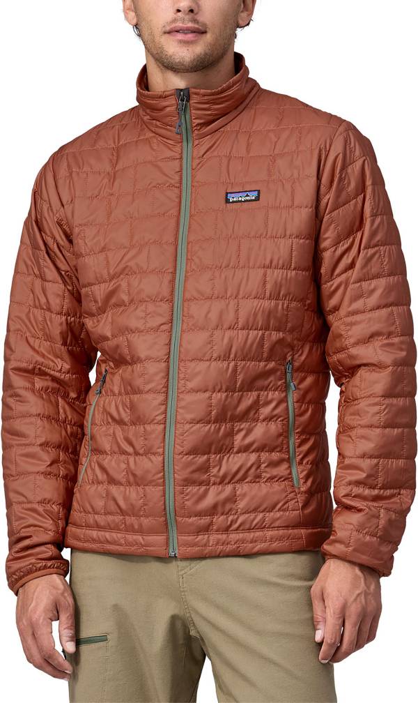 Patagonia men's orange store jacket