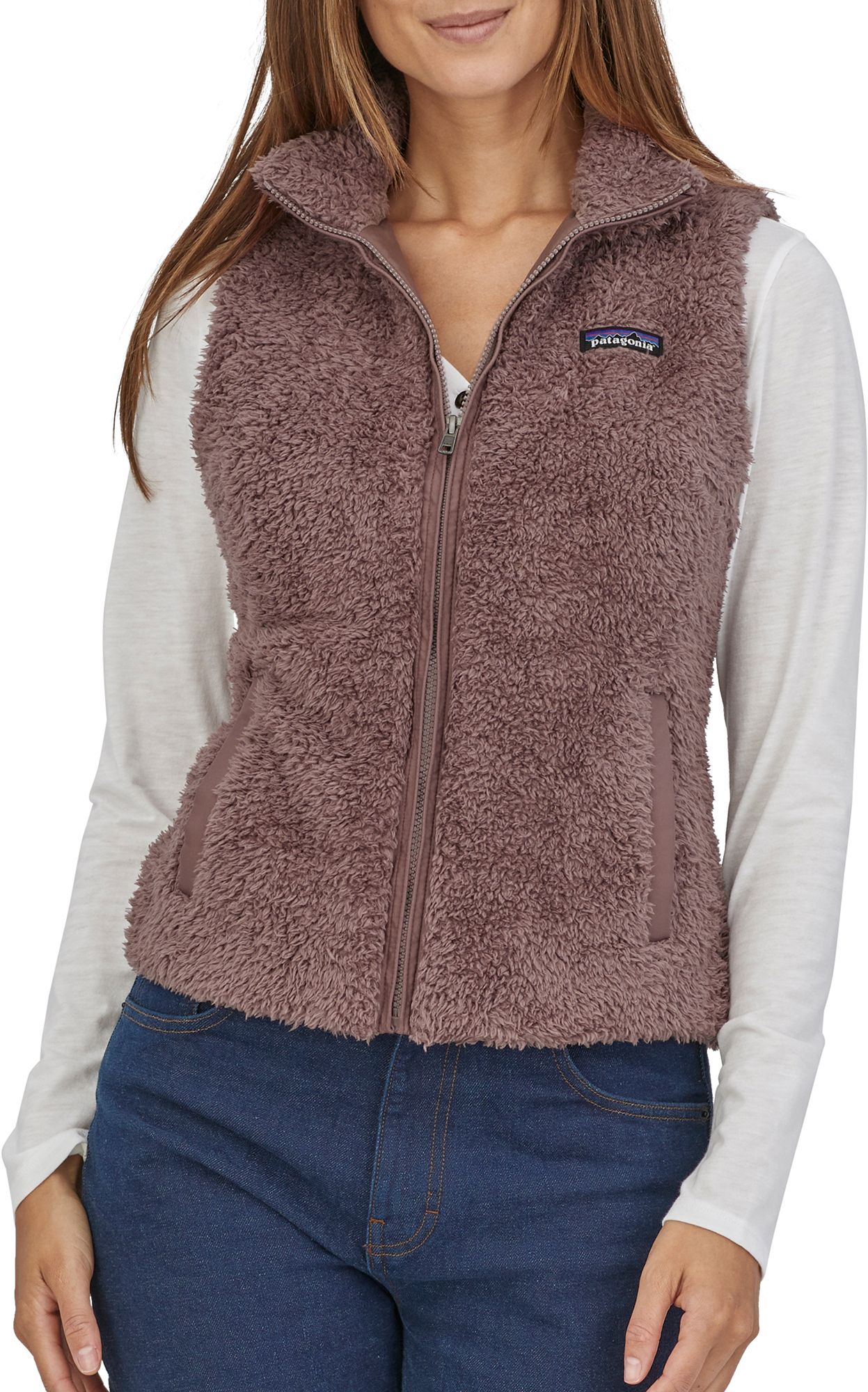 Patagonia fuzzy vest sale