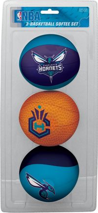 Rawlings Charlotte Hornets Softee Basketball 3-Ball Set | Dick's