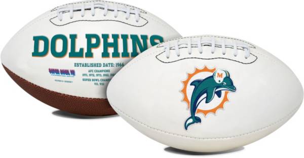 Rawlings Miami Dolphins Signature Series Full Size Football