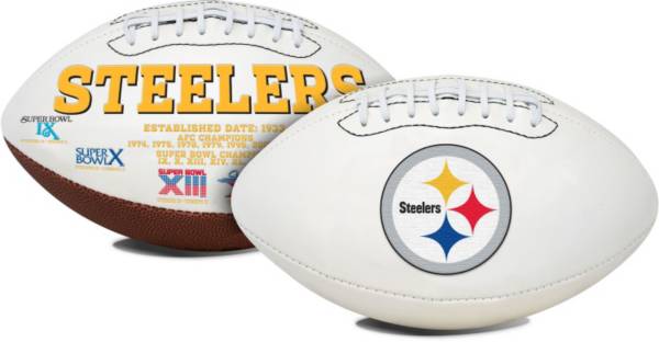 steelers signed football