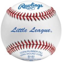  Rawlings, LITTLE LEAGUE Competition Grade Baseballs, RLLB1, Youth/14U, Game/Practice Use