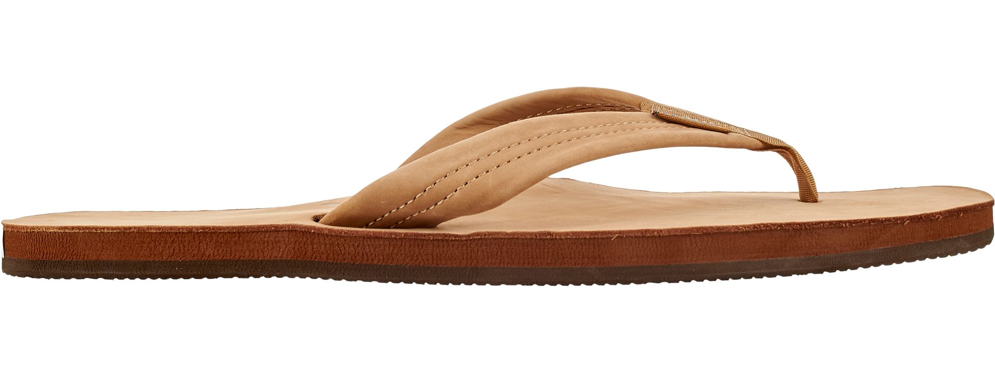 rainbow sandals single layer premier leather with arch support